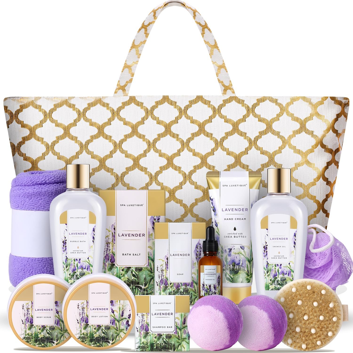 Spa Luxetique Spa Gift Basket